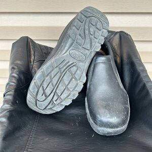 Roper Men's Black Slip-On Loafers